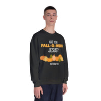 Fall-Themed Crewneck Sweatshirt, Funny Halloween Sweatshirt, Pumpkin Sweatshirt, Christian Apparel, Gift for Jesus Lover