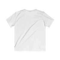 Patriotic Kids Softstyle Tee, Fun Kids T-Shirt, 4th of July Outfit, American Flag Tee, Adventure Shirt, Summer Style