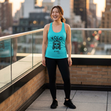 Women's Ideal Racerback Tank, Jesus Shirts, Christian Apparel, Christian Workout Shirt