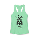 Women's Ideal Racerback Tank, Jesus Shirts, Christian Apparel, Christian Workout Shirt