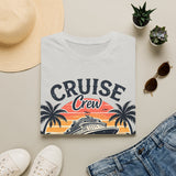 Cruise Crew T‑Shirt — 'Making Waves' Retro Sunset Cruise Shirt