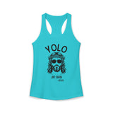 Women's Ideal Racerback Tank, Jesus Shirts, Christian Apparel, Christian Workout Shirt