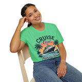 Cruise Crew T‑Shirt — 'Making Waves' Retro Sunset Cruise Shirt