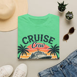 Cruise Crew T‑Shirt — 'Making Waves' Retro Sunset Cruise Shirt