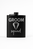 Groom Squad Flask