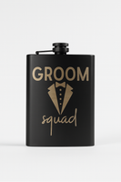 Groom Squad Flask