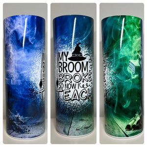 Witchy Teacher Tumbler