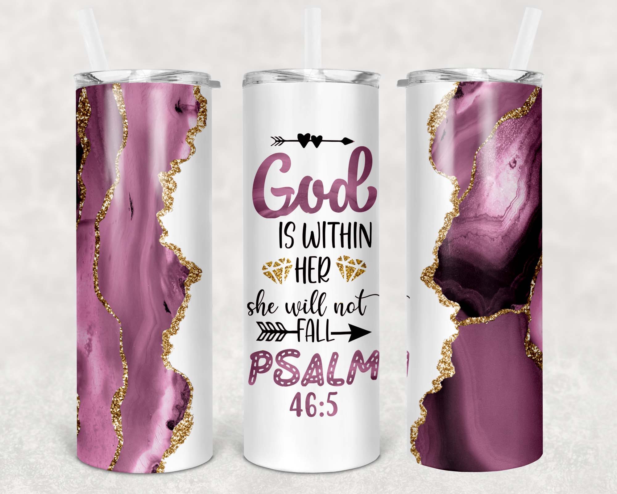 God is within her Tumbler