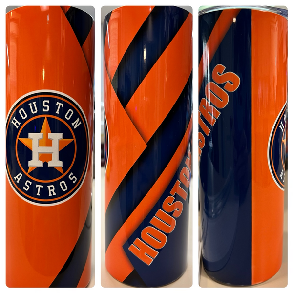 Orange & Blue Tumbler